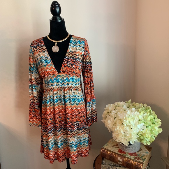 RUSTIC WEST  I  “No Wrinkle” Dress - NWOT - Picture 1 of 6